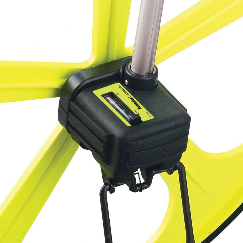 Afstandsmeter in rubber bescherming Komelon meetwiel met ingebouwde afstandsmeter