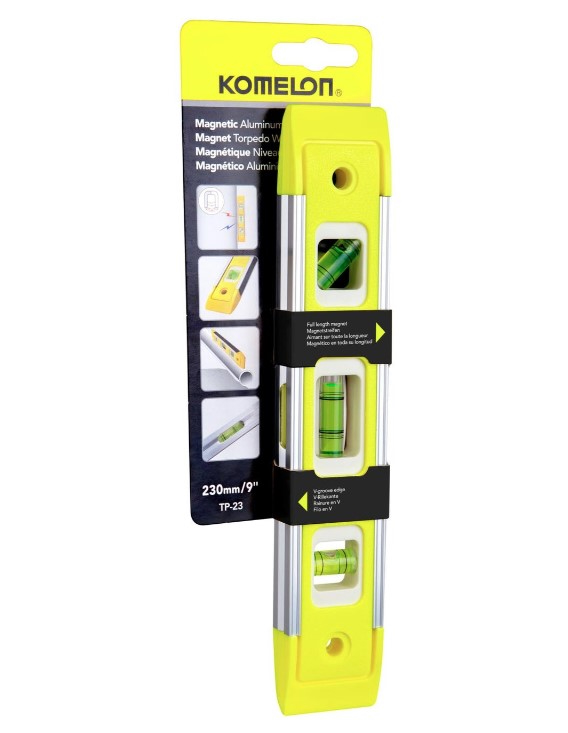 Komelon Torpedo Waterpas, magnetisch - Afbeelding 3
